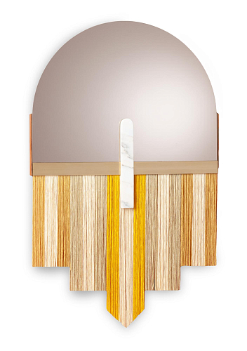 Souk Yellow Decorative Mirror