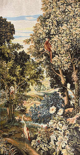 Greenery with Birds Tapestry