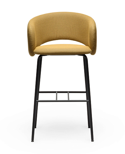 Bel Yellow Bar Stool