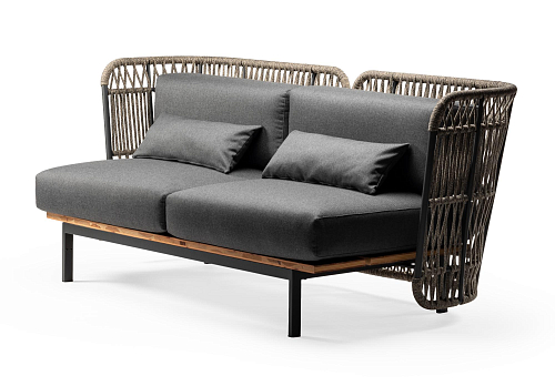 Jujube Grey Outdoor Sofa
