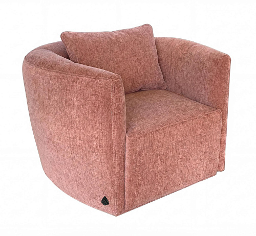 Gaia Compact Armchair in Blush