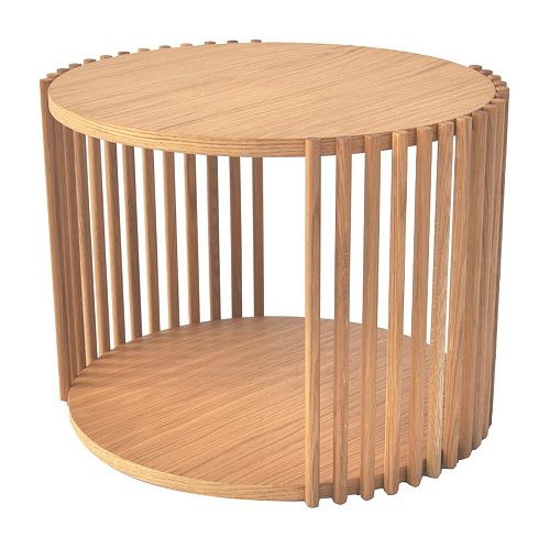 Round Premium Low Durmast Coffee Table