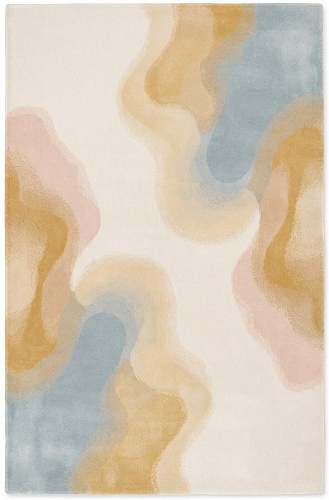 Fluid Lines Sand Rug