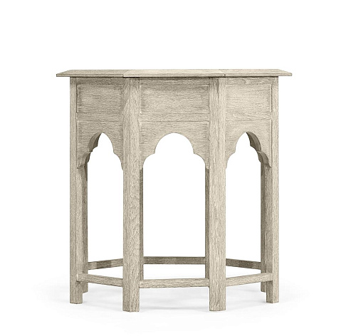 Tanjina Side Table Venetian White Oak