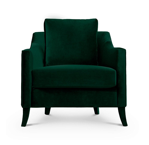 Plush Velvet Accent Armchair