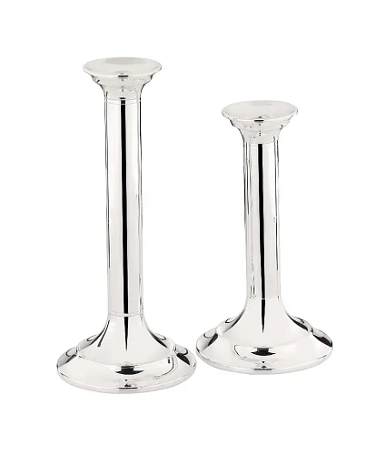 Columnar Silver Candlestick