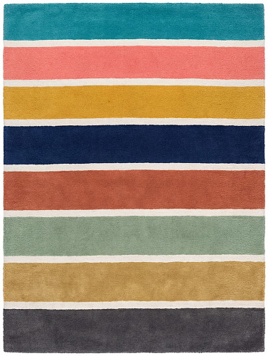 Striped Spectrum Rug
