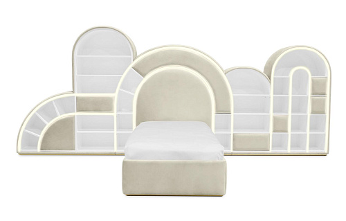Candy Pop Bed Cream Bed