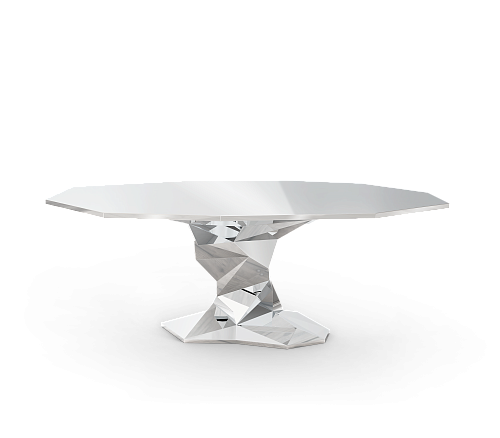 Bonsai Silver Dining Table
