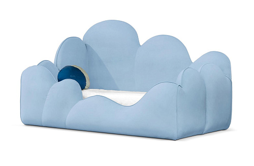 Jurassic Dreams Blue Bed