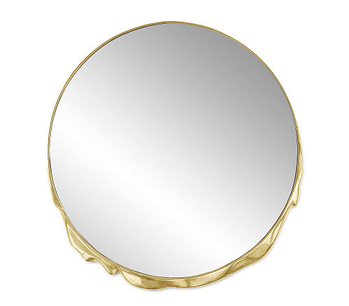 Volcanic Gold Mirror