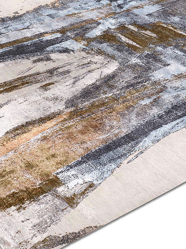 Blue Rust Hand-Woven Rug