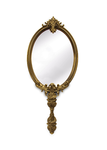 Antoinette Golden Mirror