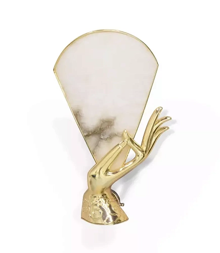 Muse Alabaster Wall Sconce