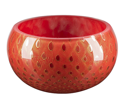 Mocenigo Red and Gold Bowl