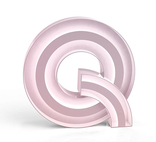 Illuminated Alphabet Q