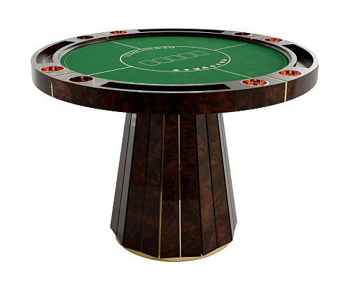 Noble Brown Poker Table