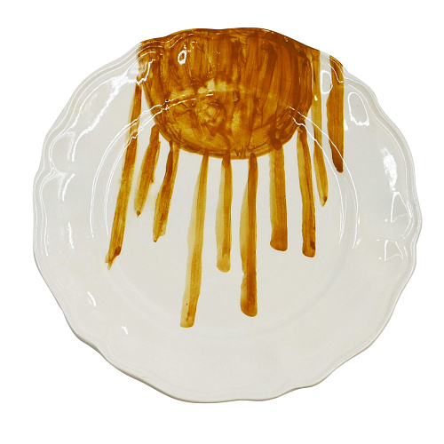 Italian Ceramic Plate Handcrafted