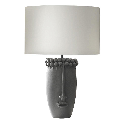 Elden Table Lamp in Pinstripe Suit