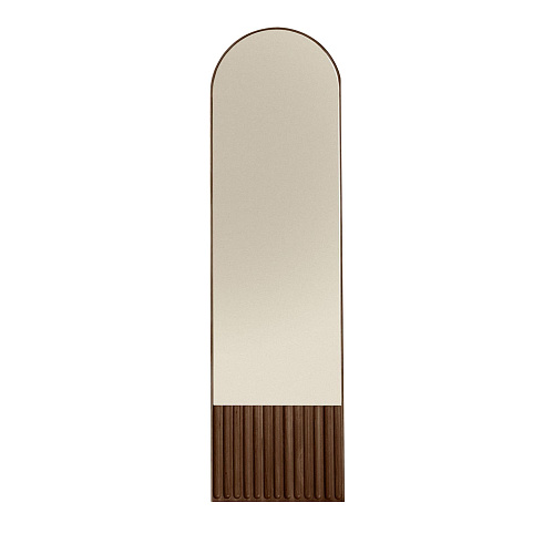 Tutto Sesto Brown Italian Floor Mirror