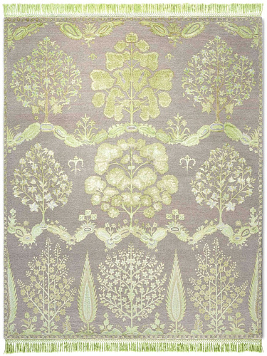 Mughal Green Handmade Luxury Rug