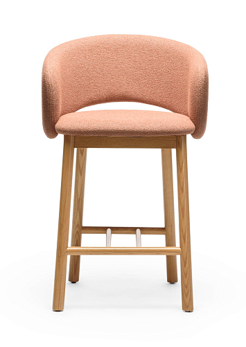 Bel Pink Terracotta Bar Stool