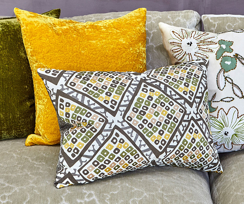 Paddy - Mustard 50 × 50 Cushion
