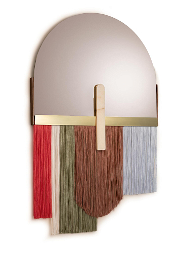 Souk Papaya Decorative Mirror