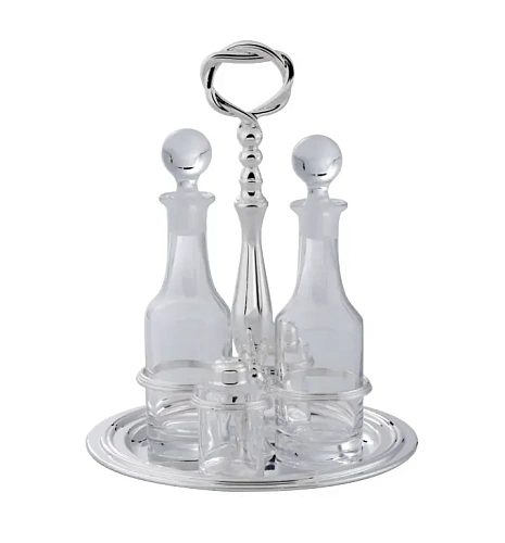 Silver Round Cruet