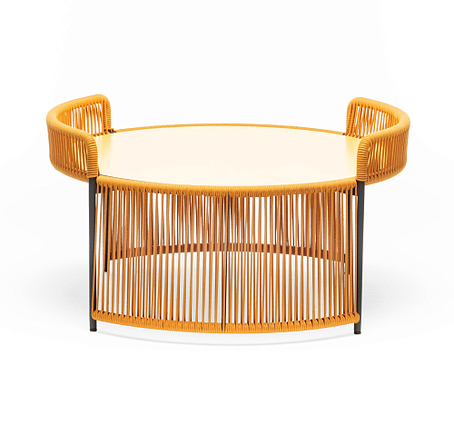 Altana Round Yellow Outdoor Coffee Table
