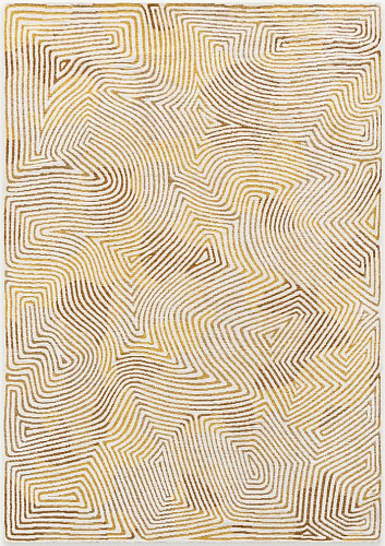 Yellow Hippy 9799 Rug
