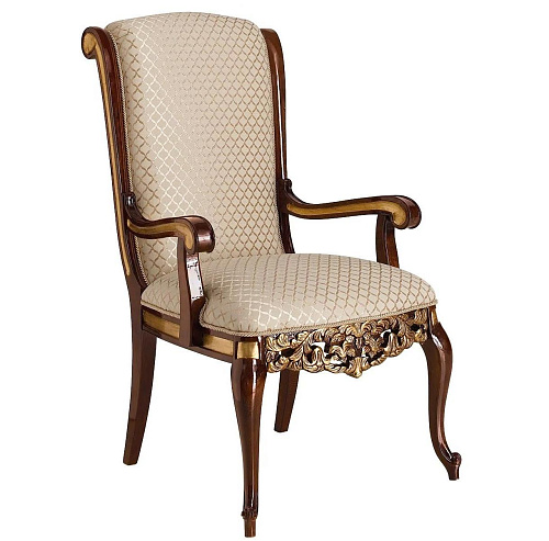 Artisan Crafted Chair with Armrests