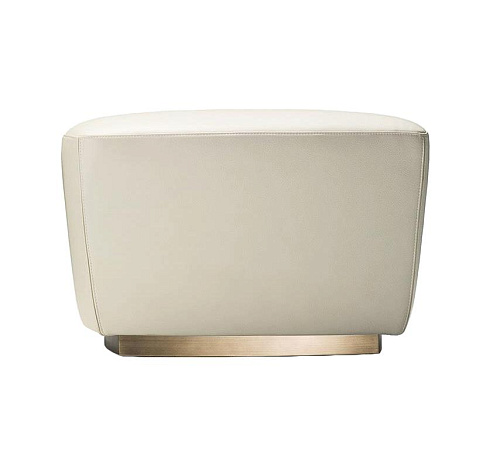 Bronze-Base Pouff