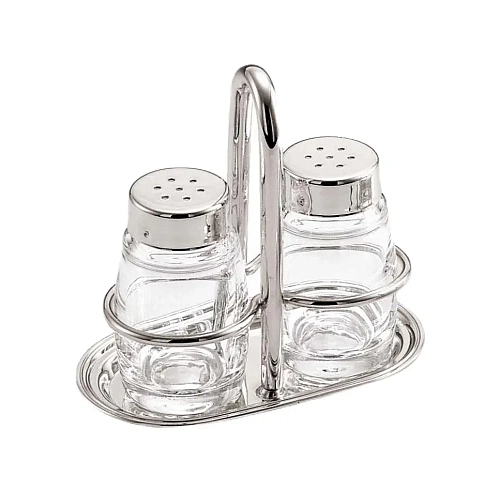 Silver Salt and Pepper Shakers