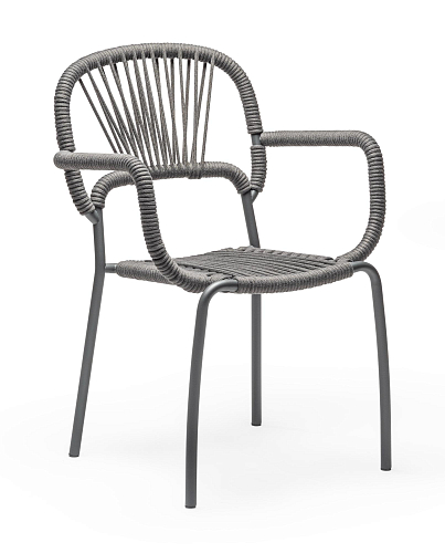 Moyo Grey Outdoor Chair Set of 3