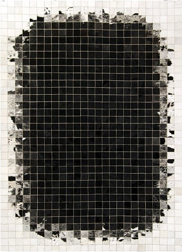 Mosaic col.3 Cowhide Rug