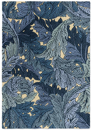 Acanthus Indigo Outdoor Rug