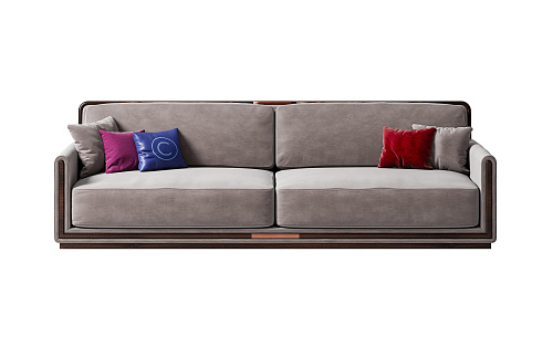 Luxurious 3-Seater Leather Sofa