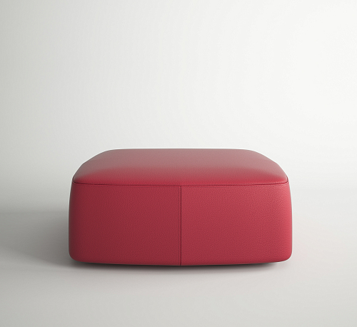 Ginger Red Pouf