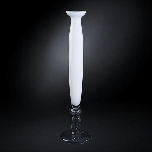 Mercurio White Crafted Vase