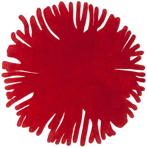 Pompon Designer Hand-Woven Rug