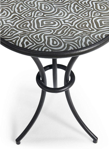 Coralia Cocktail Table Verre Eglomise
