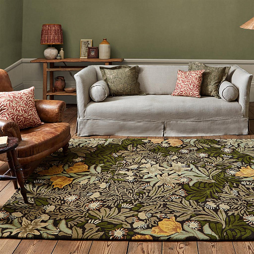 Bower Twining Vine Gr 128207 Wool Rug