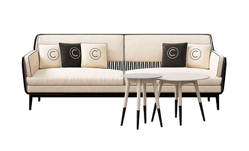 Beige Comfort Sofa