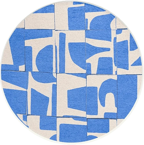 Campanula 9358 Round Rug