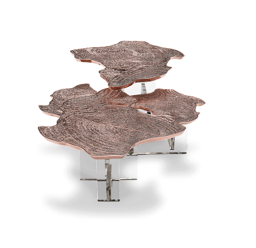 Caspian Copper Coffee Table