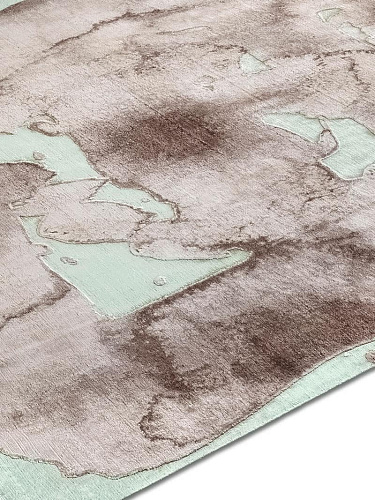 Mono Brown Luxury Hand-Knotted Rug
