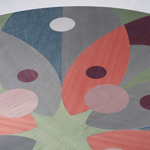 Multi-Colour Veneer Dining Table