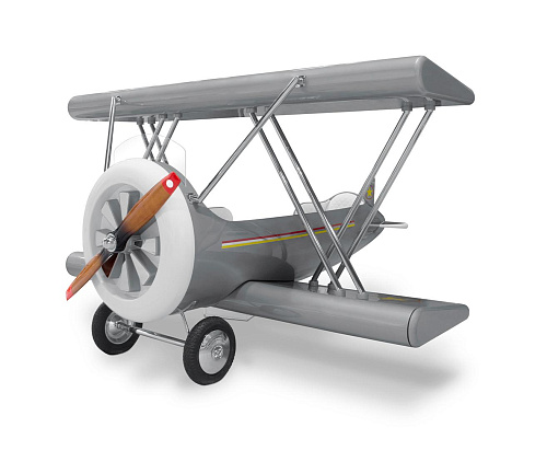 Sky Rider Grey Plane Bed