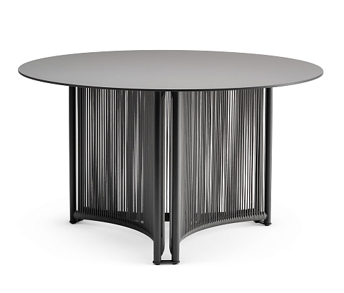 Altana Grey Round Outdoor Dining Table